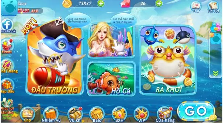 Hướng Dẫn Cách Chơi Thợ Săn Cá Tại MU9 Để Tăng Thưởng